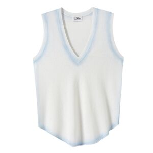 27 Miles Leslie knit tank top Sky blue ombre size small NEW NWT